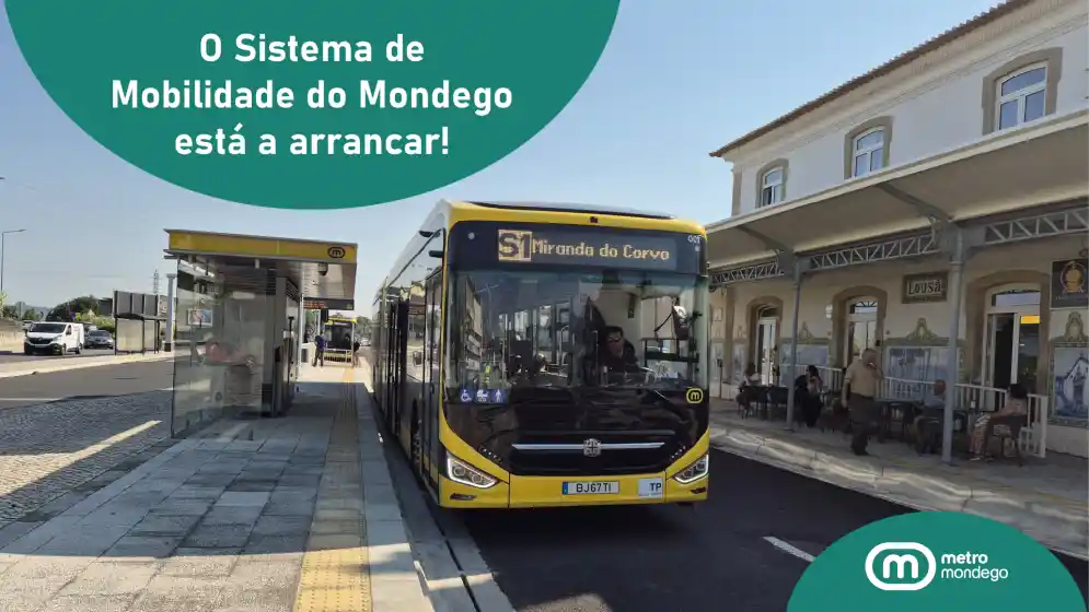 O Sistema de Mobilidade do Mondego está a arrancar e é gratuito em dezembro